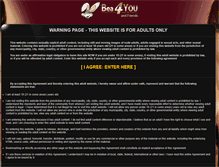 Tablet Screenshot of bea4you.com